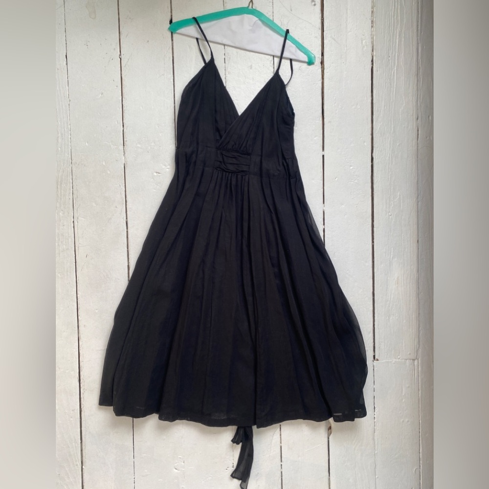 JIL SANDER original crisp cotton organdy sundress from the 90s.